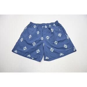 Columbia PFG Swim Trunks Omni-Shade Fishing Shorts Anchors 6" INS Mens Sz Medium
